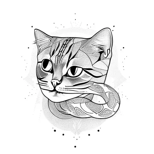 Cat With Snake Body