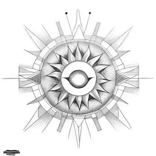 Minimal Geometric Sun