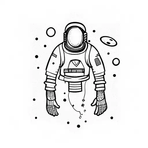 Minimalist Astronaut