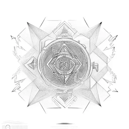 Incorporate A Triqueta Symbol Into A Futuristic Video Game Scene