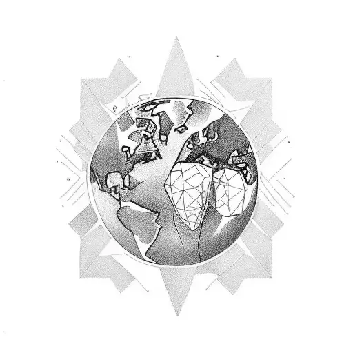 Atlas With The World On His Shoulders