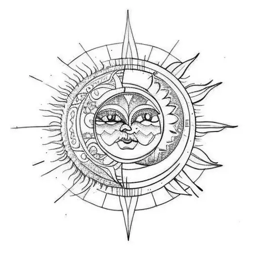 Sun And Moon And The Morning Star