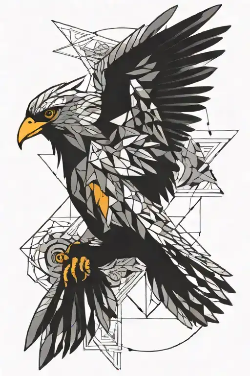 Heyoka Thunder Bird Flying