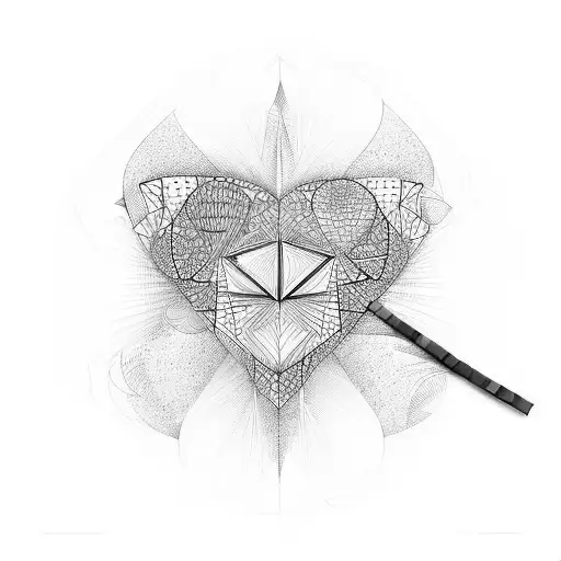 Abstract Art Where Mind Intelligence And Heart Work Together