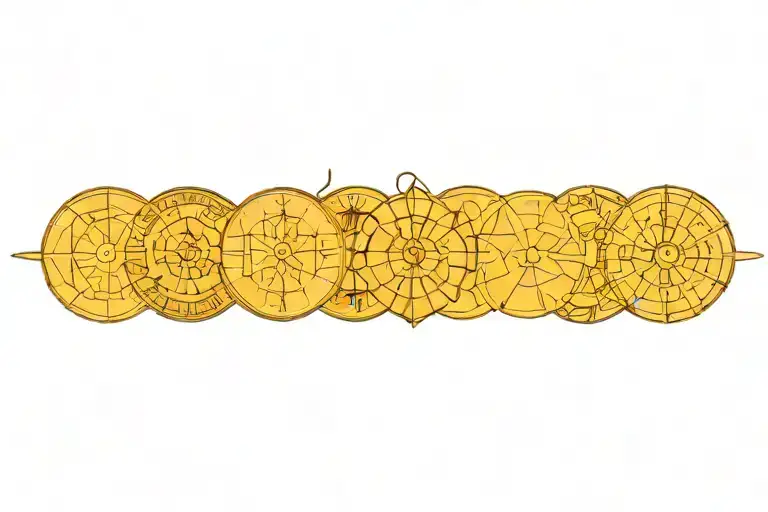 12 Zodiac Signs Intertwined