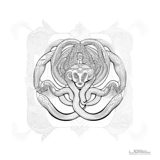 Lotus Medusa Snake Moutain