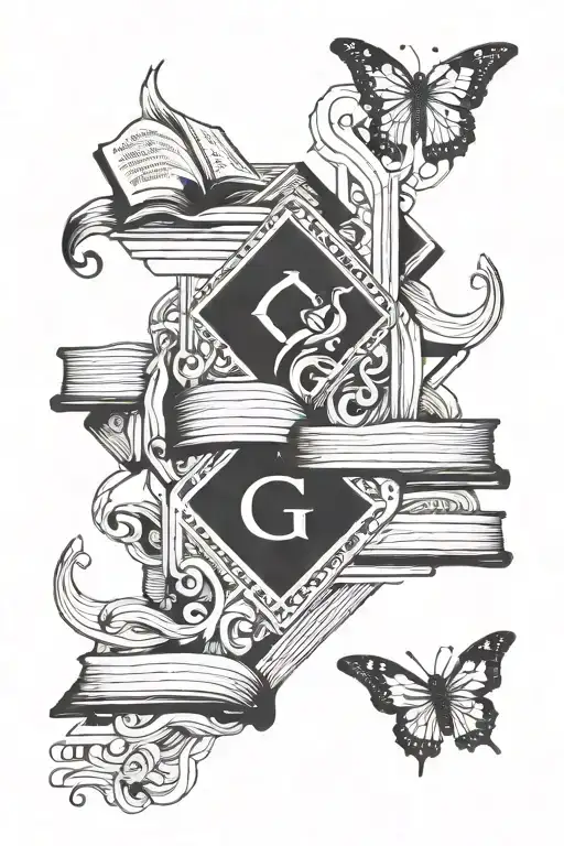 Book And Quotation Marks