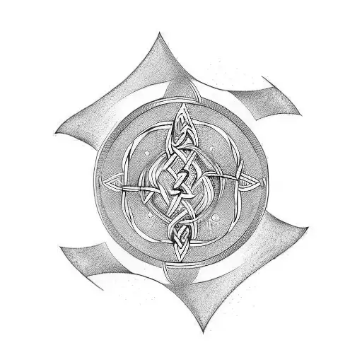 Hourglass Simple Viking Style