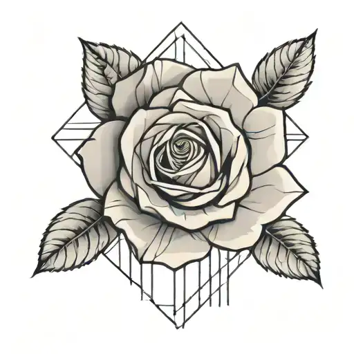 White Rose Grandma Holding Hands