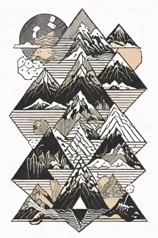 Geometric Mountain