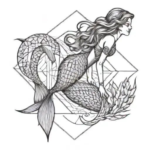 Mermaid Full Body Woman