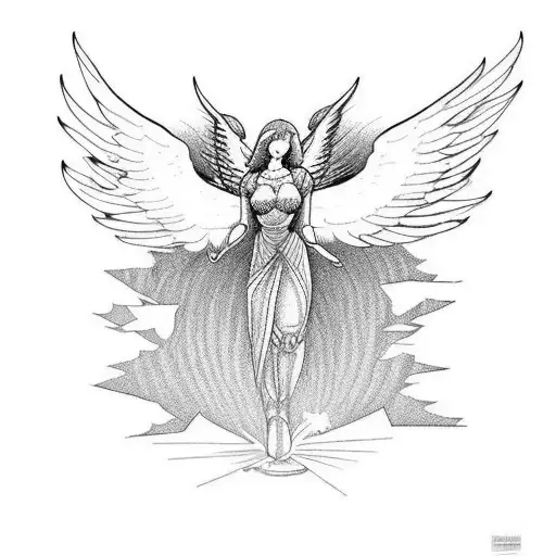 The Falling Angel Of Death