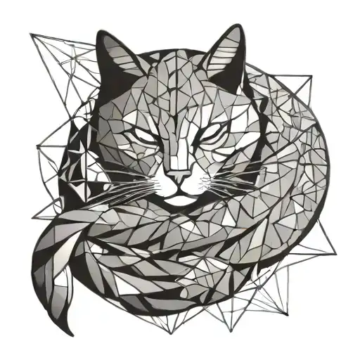 Cat Sleeping Peacefully