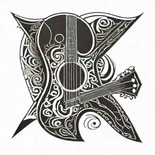 Guitar Microphone Pick G-key