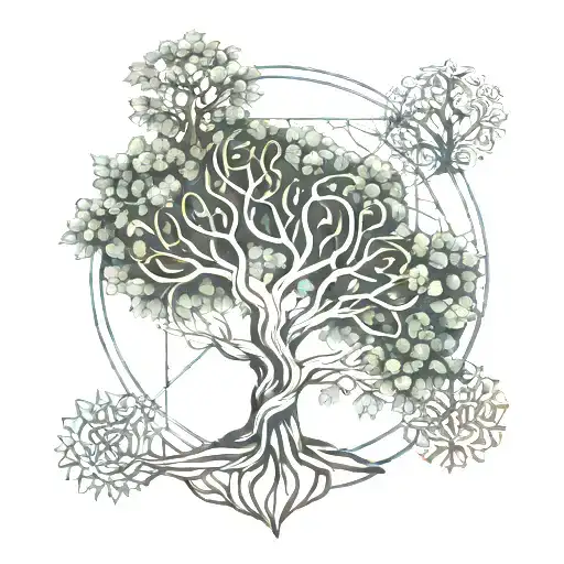Tree Of Life Intertwined