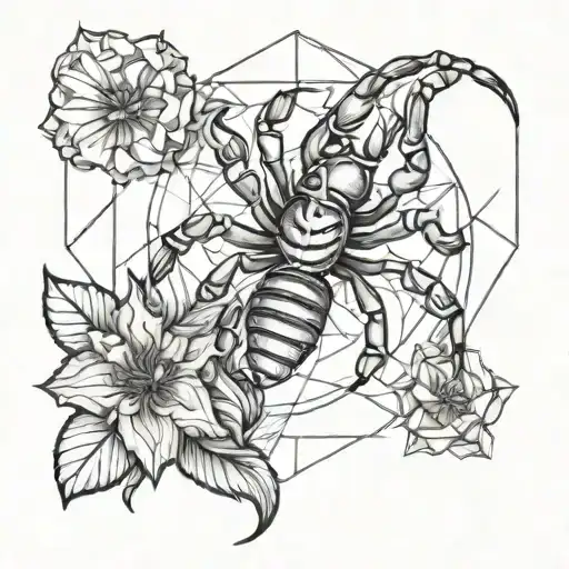 Fine Line - Scorpio Astrology Signs And Birth Flower