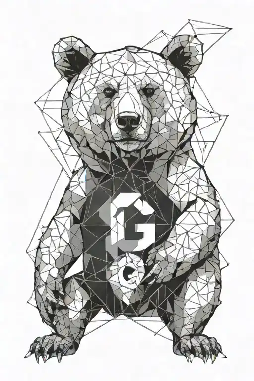 Bear With Letter G Letters