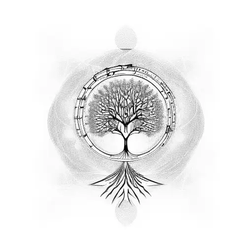 Tree Of Life With Music And Science