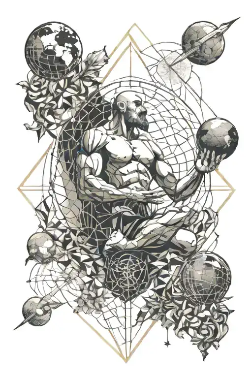 Atlas Holding The Earth