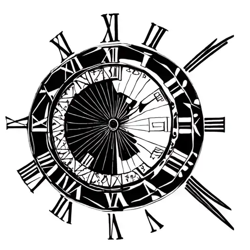 Clock In Roman Numerals