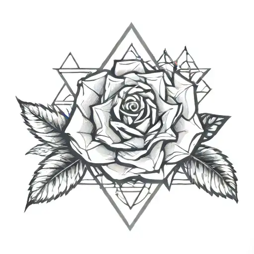Rose And Triangle