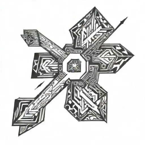 Forearm Arrow Semi Colon