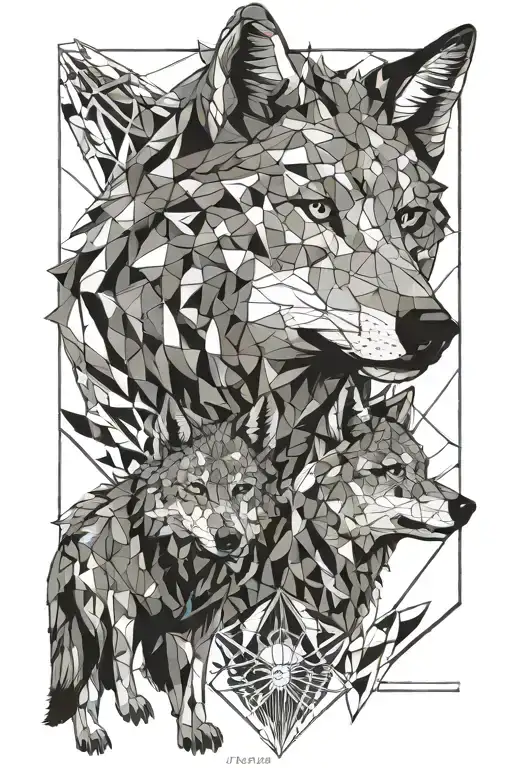 Wolf Family With Date 2020 11 23