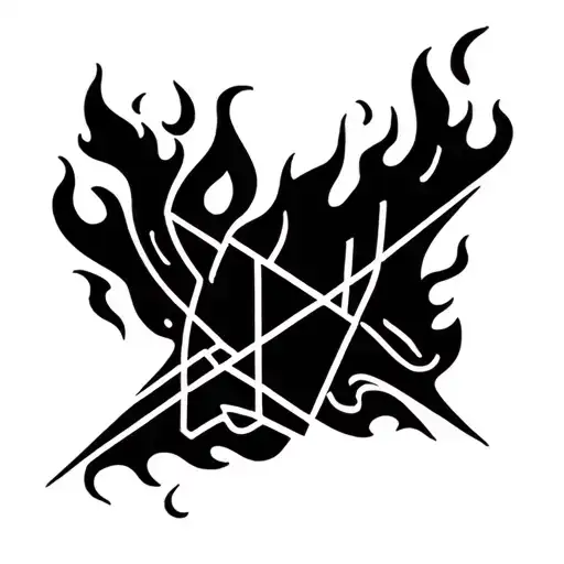 Fire Flames Rising Flirty