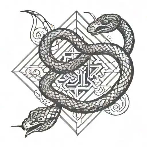 Snake Chasing Horcruxes