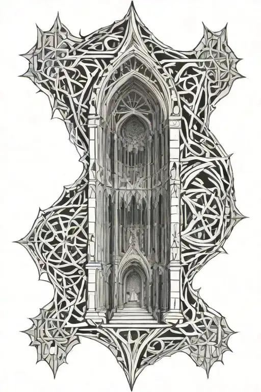 Gothic Cathedral Neo Trible