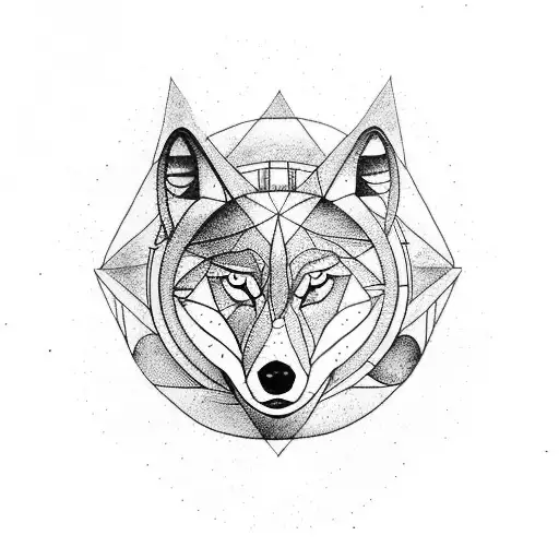 Wolf Mountains Moon Compass Arrow