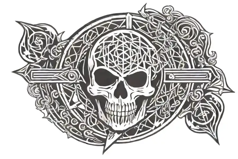 Grateful Dead Bolt Negative Space