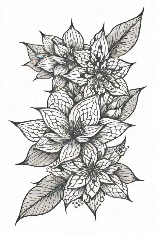 Seed Growing Into Beautiful Flower