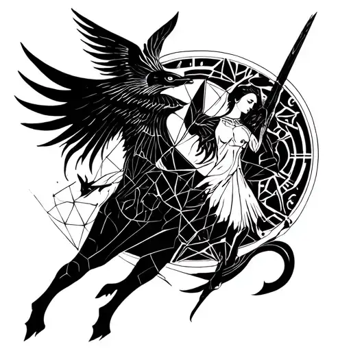 Joan Darc And Artemis Hunting