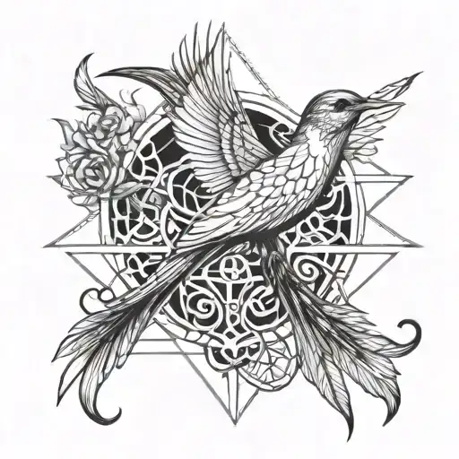Swallow Bird And Basilisk