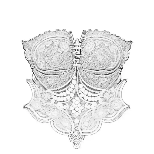Floral Lace Underbust