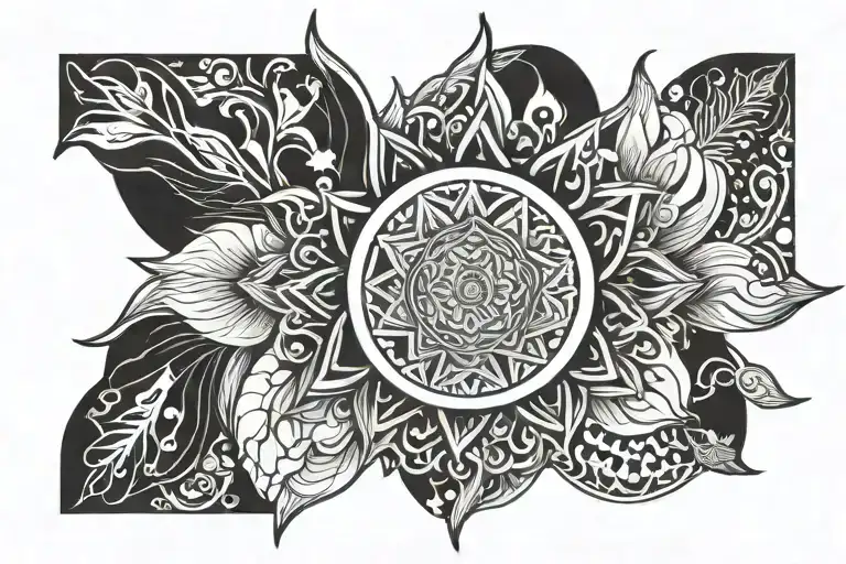 Sampaguita And Sun Shining