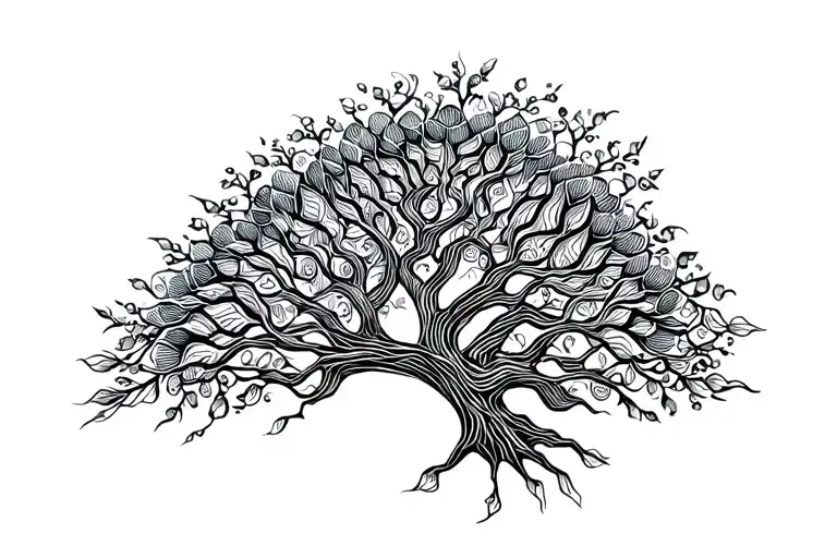 Tree Of Life Intertwined