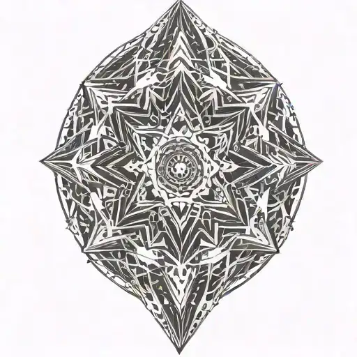 Constellation Of Stars Mandala