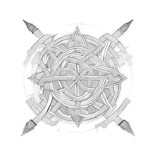 Celtic Knot With Three