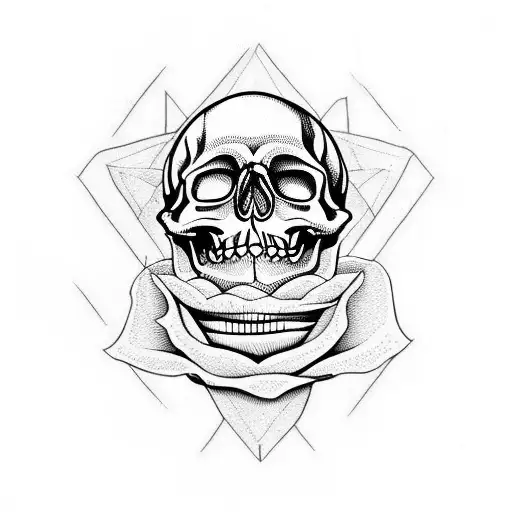 Skull And Roses