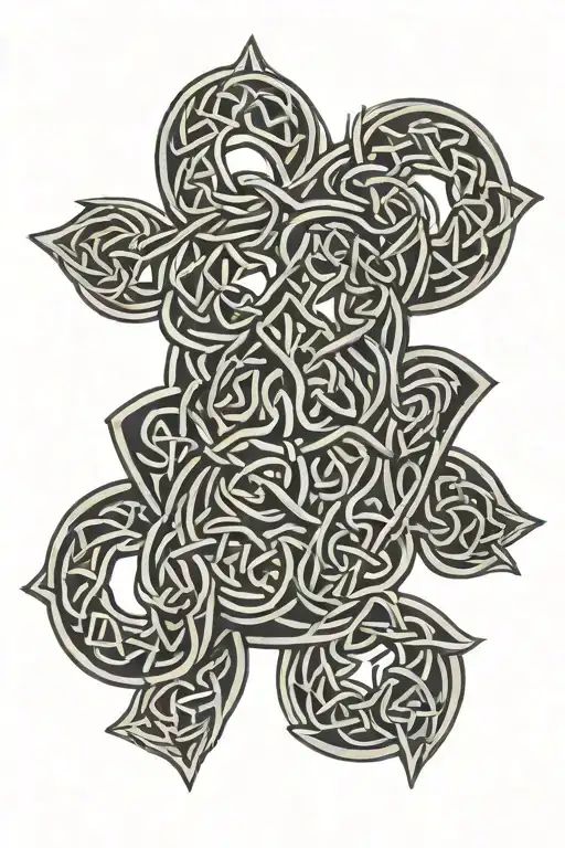 Celtic Knotwork Intertwined