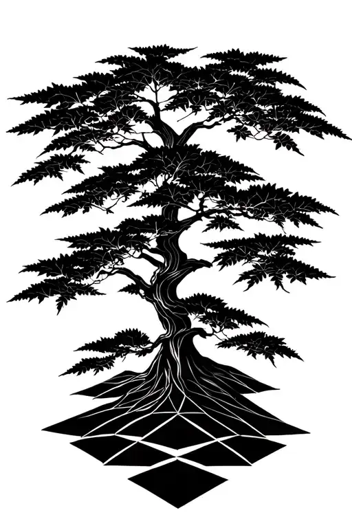 Japanese Maple Tree With Leaves