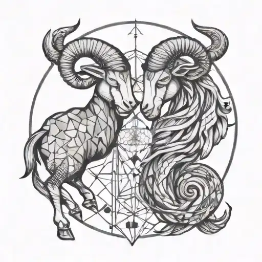 Aries And Capricorn Tackle Each Other Heads