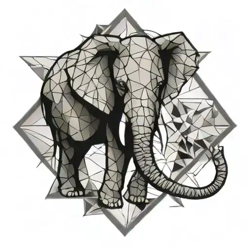 Elephant Head On Angle