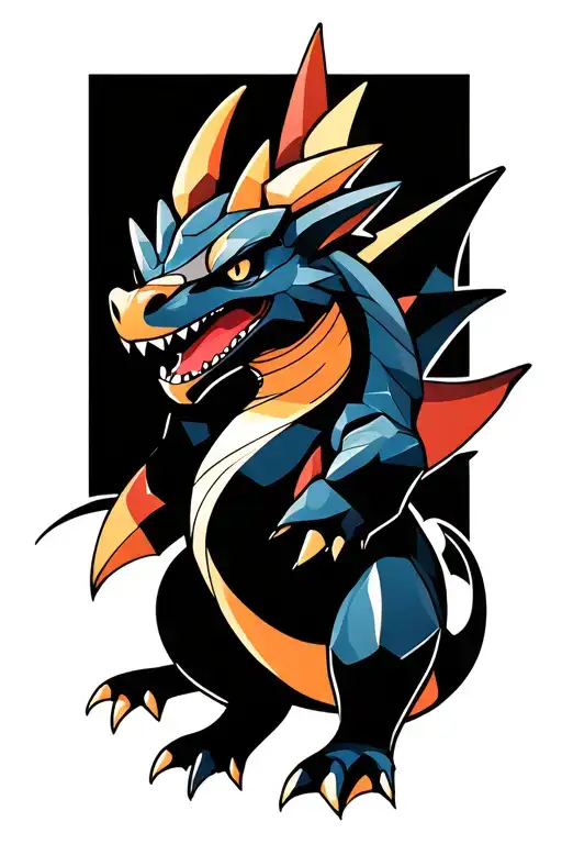 Nidoking Charazard Fusion