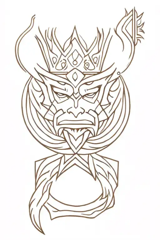 Sun Wukong Crown Surrounded