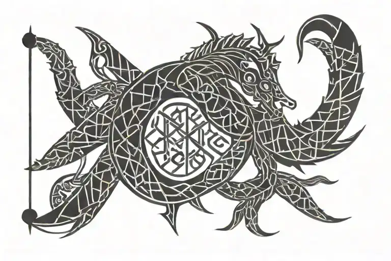 Scorpio And Viking Runes