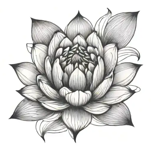 Small Nest Eggs Inside Lotus Flower