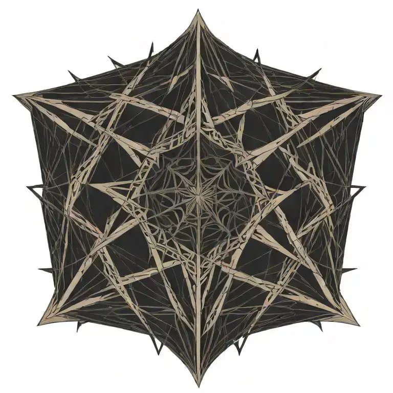 Fallen Angle With Spear Through It